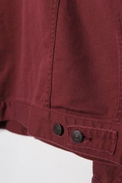 画像6: 「FULLCOUNT」Drill Type 3rd Jacket フルカウント カツラギ素材 サードタイプ カラージャケット  [マルーン]