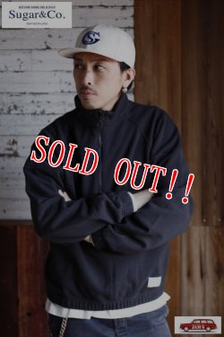 画像8: 「Sugar & Co.」Team Sweat シュガーアンドカンパニー チームスウェット ハーフジップ [ブラック]