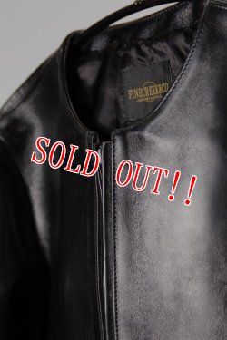 画像2: 「FINE CREEK ＆Co.」 Bud ファインクリーク・アンド・コー バド  ノーカラージャケット  ACJK001 [ブラック]