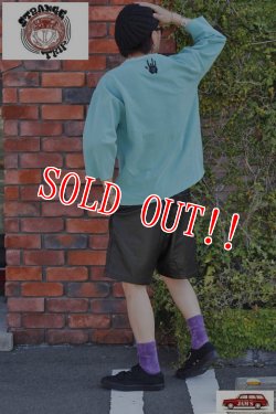 画像9: 「STRANGE TRIP」CUT OFF SWEAT ストレンジトリップ カットオフ スウェット  [ターコイズ]