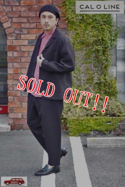 画像13: 「CAL O LINE」CATALINA SHIRT キャルオーライン カタリナシャツ リップル生地 CL211-048 [ピンク]