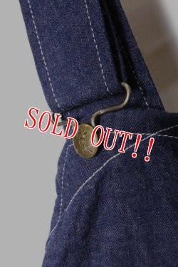 画像2: 「CAL O LINE」UTILITY DENIM APRON 2 キャルオーライン ユーティリティー デニムエプロン CL201-053 [インディゴ]