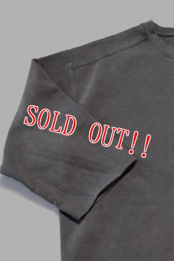 画像3: 「STRANGE TRIP」CUT OFF SWEAT ストレンジトリップ カットオフ スウェット  [ブラック]