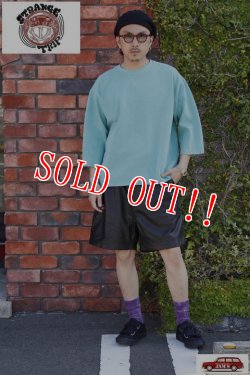 画像7: 「STRANGE TRIP」CUT OFF SWEAT ストレンジトリップ カットオフ スウェット  [ターコイズ]