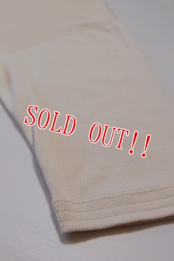 画像3: 「Jackman」Thermal Drop Crew 8/Sleeve T-Shirt ジャックマン サーマル ドロップ 8分袖 ヒモTee JM7112 [アイボリー]