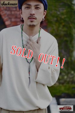 画像11: 「Jackman」Thermal Drop Crew 8/Sleeve T-Shirt ジャックマン サーマル ドロップ 8分袖 ヒモTee JM7112 [アイボリー]