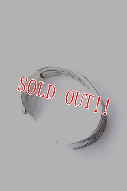 画像6: 「Mt.hill」Stamped Rose Cuff マウントヒル スタンプ ローズ カフバングル [Style A]