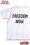 画像2: 「FULLCOUNT」FREEDOM NOW T-Shirt フルカウント フリーダムナウ バックプリント半袖Tシャツ  [ホワイト]