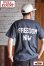 画像6: 「FULLCOUNT」FREEDOM NOW T-Shirt フルカウント フリーダムナウ バックプリント半袖Tシャツ  [ブラック]