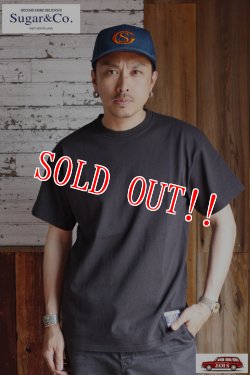 画像6: 「Sugar & Co.」New Drop Tee シュガーアンドカンパニー ニュードロップ Tシャツ [ブラック]
