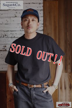 画像9: 「Sugar & Co.」New Drop Tee シュガーアンドカンパニー ニュードロップ Tシャツ [ブラック]