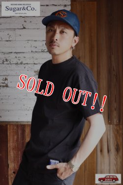 画像7: 「Sugar & Co.」New Drop Tee シュガーアンドカンパニー ニュードロップ Tシャツ [ブラック]