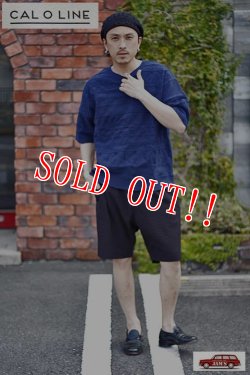 画像10: 「CAL O LINE」NATIVE JACQUARD S/S CREW TOPS キャルオーライン ネイティブ ジャガード 半袖トップス  CL211-031S [ネイビー]