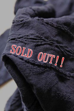 画像5: 「CAL O LINE」NATIVE JACQUARD S/S CREW TOPS キャルオーライン ネイティブ ジャガード 半袖トップス  CL211-031S [ネイビー]