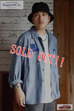 画像11: 「Sugar & Co.」Happy Shirt シュガーアンドカンパニー ハッピーシャツ [インディゴ]