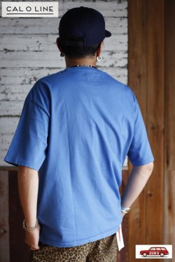 画像7: 「CAL O LINE」ENTHUSIAST S/S Tee キャルオーライン エンスージアスト（熱狂的）プリント 半袖Tシャツ  CL211-076 [ブルー]