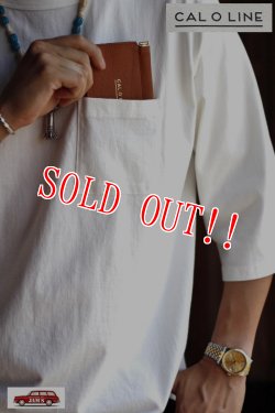 画像5: 「CAL O LINE」 LEATHER CARD CASE キャルオーライン レザー カードケース CSW-121 [ブラウン]