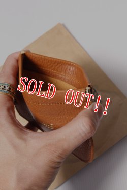 画像3: 「CAL O LINE」 LEATHER CARD CASE キャルオーライン レザー カードケース CSW-121 [ブラウン]