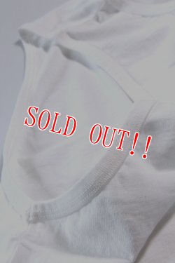 画像4: 「CAL O LINE」SOLID COLOR TANK-TOP キャルオーライン ソリッドカラー タンクトップ  CL201-068 [ホワイト]