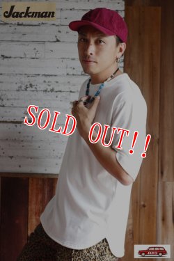 画像7: 「Jackman」Grace Cotton T-Shirt ジャックマン グレースコットン Tシャツ JM5155 [ホワイト]