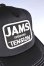 画像3: [10個限定販売]「JAMS ORIGINAL」RELIEVES MESH CAP ジャムズオリジナル リリーブス メッシュキャップ J2107 [ブラック （ホワイトステッチ）]