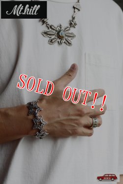 画像6: 「Mt.hill」Linked Bracelet STARS マウントヒル リンクブレスレット スターズ [シルバー]