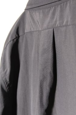 画像7: [SALE 40%off]「MOSSIR」 Port Town Long Sleeve Shirt モシール ポートタウン サプレックスナイロン素材 長袖シャツ MOST006 [ブラック]