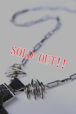 画像2: 「Mt.hill」Four Corners Rug Cruz with TQ & Chain  マウントヒル フォーコーナーズ ラグクロス チェーン キングマンターコイズ [20220108]