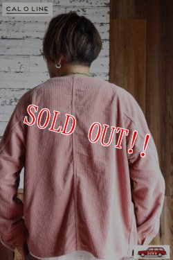 画像10: 「CAL O LINE」 CORDUROY ENGINEERS JACKET キャルオーライン コーデュロイ エンジニアジャケット CL192-058 [ピンク]