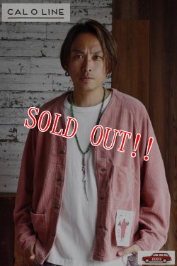 画像8: 「CAL O LINE」 CORDUROY ENGINEERS JACKET キャルオーライン コーデュロイ エンジニアジャケット CL192-058 [ピンク]