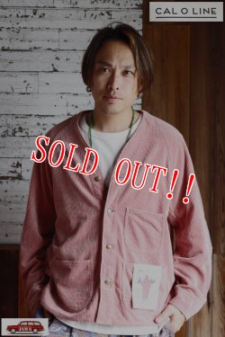 画像11: 「CAL O LINE」 CORDUROY ENGINEERS JACKET キャルオーライン コーデュロイ エンジニアジャケット CL192-058 [ピンク]