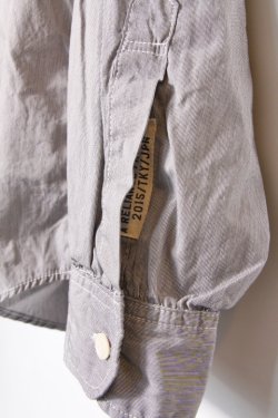 画像5: 「CAL O LINE」CLASSIC B.D. SHIRT キャルオーライン クラシックボタンダウンシャツ CL211-021 [ピンストライプ/ブラック]