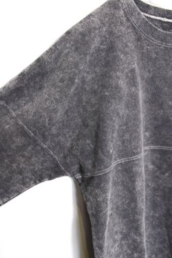 画像4: [限定生産]「Sugar & Co.」 Bleach Drop Sweat シュガーアンドカンパニー ブリーチ ドロップスウェット [ブラックセサミ]