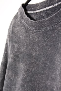 画像2: [限定生産]「Sugar & Co.」 Bleach Drop Sweat シュガーアンドカンパニー ブリーチ ドロップスウェット [ブラックセサミ]