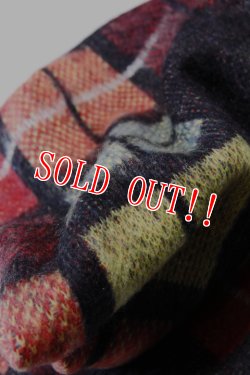 画像7: [再入荷!!]「CAL O LINE」JACQUARD MOHAIR CARDIGAN キャルオーライン ジャガード モヘアニット カーディガン CL212-070 [レッド]