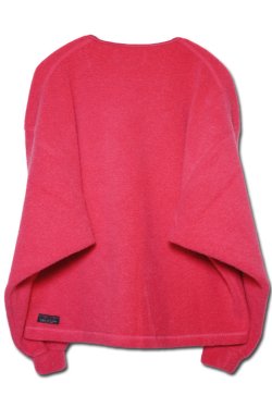 画像6: 「CAL O LINE」SIMPLE PULLOVER キャルオーライン シンプルプルオーバー Vネック フリース CL212-033 [フクシア]