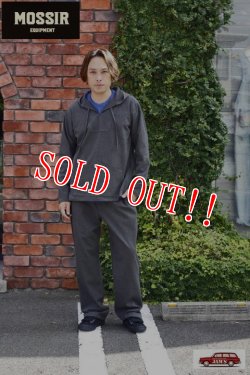 画像6: 「MOSSIR」Easy Pants Clarks モシール イージーパンツ クラークス サーモライト生地 MOPT010 [チャコール]