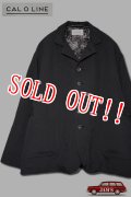 「CAL O LINE」BLACK JACKET キャルオーライン ブラックジャケット 高機能テーラード CL221-007 [ブラック]