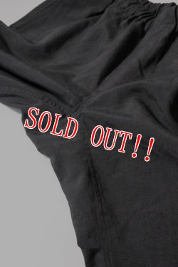 画像5: 「CAL O LINE」BLACK EASY PANTS キャルオーライン ブラック イージーパンツ 高機能ナイロン CL221-089 [ブラック]