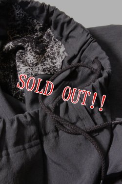 画像4: 「CAL O LINE」BLACK EASY PANTS キャルオーライン ブラック イージーパンツ 高機能ナイロン CL221-089 [ブラック]