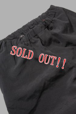 画像3: 「CAL O LINE」BLACK EASY PANTS キャルオーライン ブラック イージーパンツ 高機能ナイロン CL221-089 [ブラック]