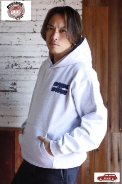 画像11: [40％OFF]「STRANGE TRIP」DARK STAR HOODIE ストレンジトリップ ダークスター フーディー プルオーバーパーカー [グレー]