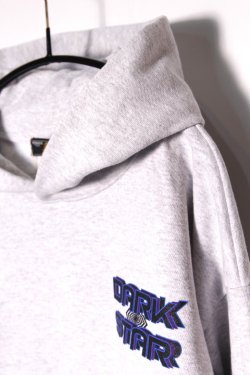 画像2: [40％OFF]「STRANGE TRIP」DARK STAR HOODIE ストレンジトリップ ダークスター フーディー プルオーバーパーカー [グレー]