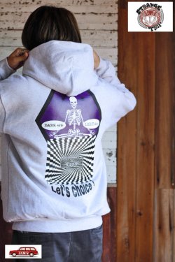 画像12: [40％OFF]「STRANGE TRIP」DARK STAR HOODIE ストレンジトリップ ダークスター フーディー プルオーバーパーカー [グレー]