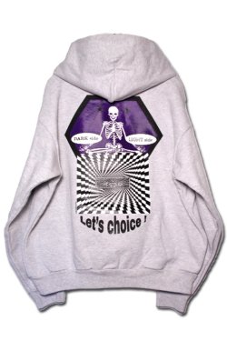 画像6: [40％OFF]「STRANGE TRIP」DARK STAR HOODIE ストレンジトリップ ダークスター フーディー プルオーバーパーカー [グレー]