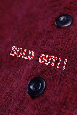 画像3: 「STRANGE TRIP」MIX MOHAIR CRADIGAN ストレンジトリップ ミックスモヘア カーディガン [レッド・ブラック]