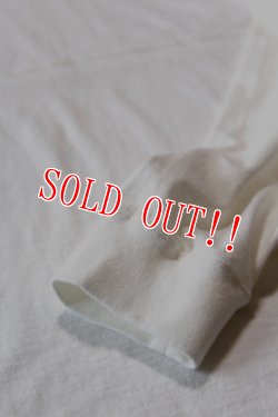 画像4: 「Sugar & Co.」print drop tee L/S  シュガーアンドカンパニー 袖プリント ドロップ ロンTee [ホワイト]