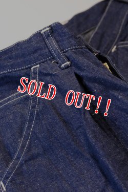 画像7: 「CAL O LINE」CARPENTER PEG PANTS キャルオーライン カーペンター ペグ パンツ 10オンス インディゴ ネップデニム CL212-098 [ワンウォッシュ]