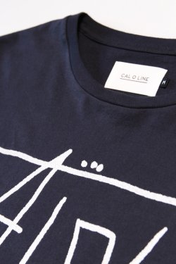 画像3: 「CAL O LINE」HIPPIE TOUR L/S T-SHIRTS キャルオーライン ヒッピーツアー プリントロンTee  CL212-002 [ブラック]