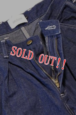 画像5: 「CAL O LINE」CARPENTER PEG PANTS キャルオーライン カーペンター ペグ パンツ 10オンス インディゴ ネップデニム CL212-098 [ワンウォッシュ]